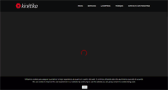 Desktop Screenshot of kinetika.es
